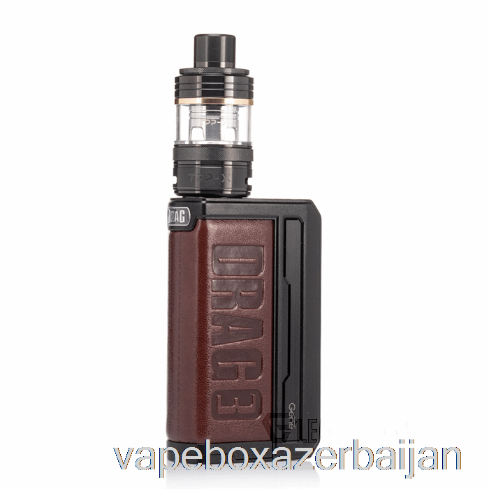 Vape Baku VOOPOO DRAG 3 177W Starter Kit [TPP-X] Black-Umber